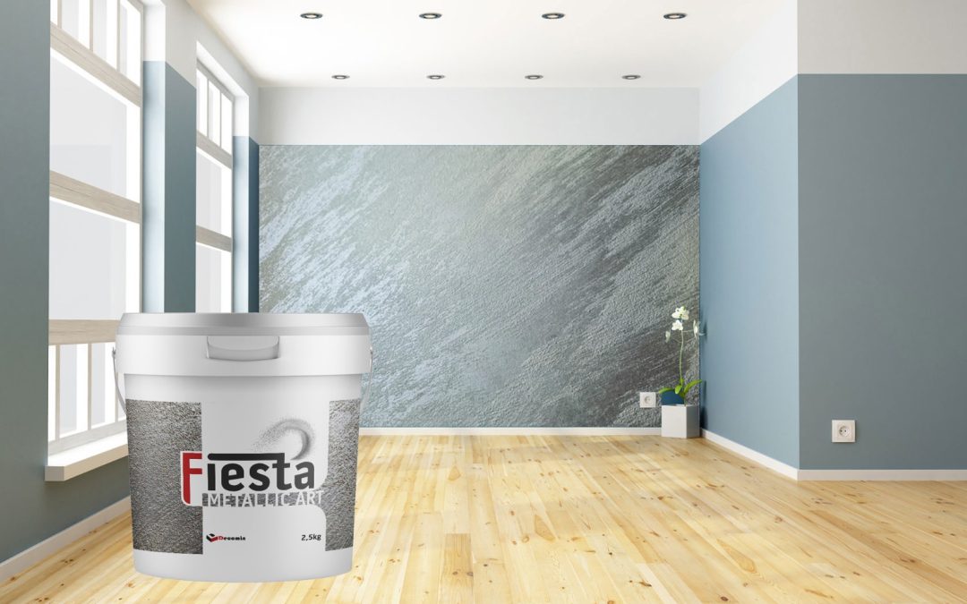 Metallic Silver Paint for Walls