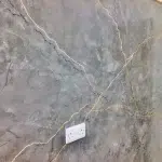 Image of Decomin Decoveno grey marble effect venetian plaster with gold veins