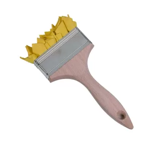 Image of the Pennelli Rex Glam Wood Wenge effect brush