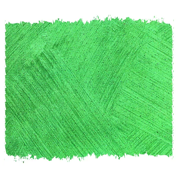 Image of a the Velatura effect created with a Pennelli Rex Spalter Setola brush in a green colour