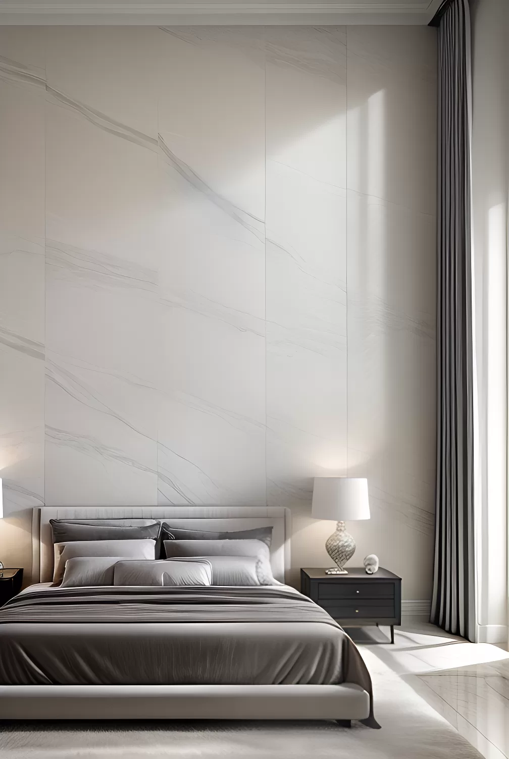 Pigeon Green Decoveno Marble Wall