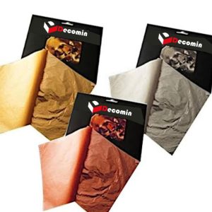 Image of the Decomin Paints Metal Leaf range