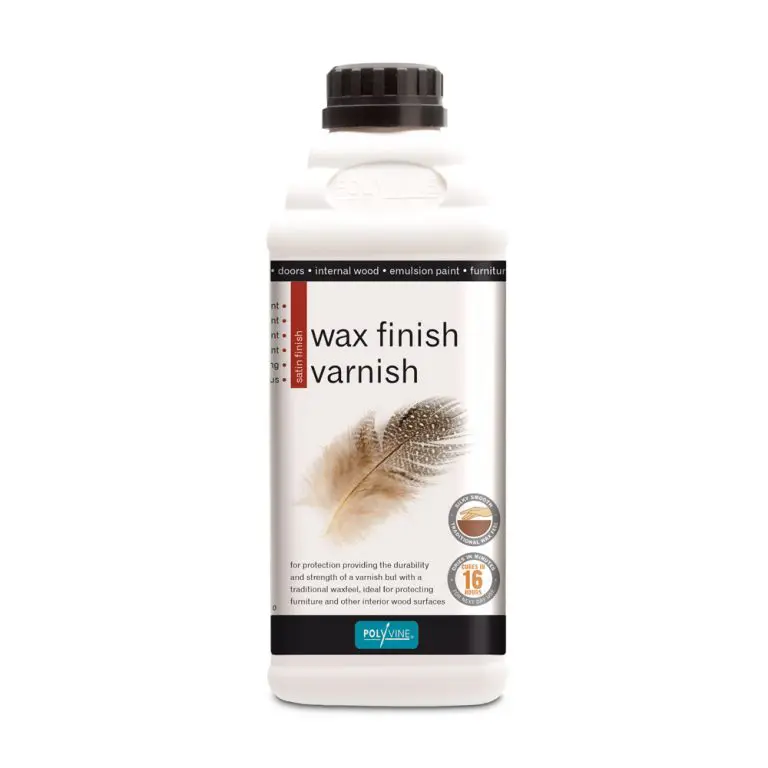 Image of 1 litre Polyvine Wax Finish Varnish