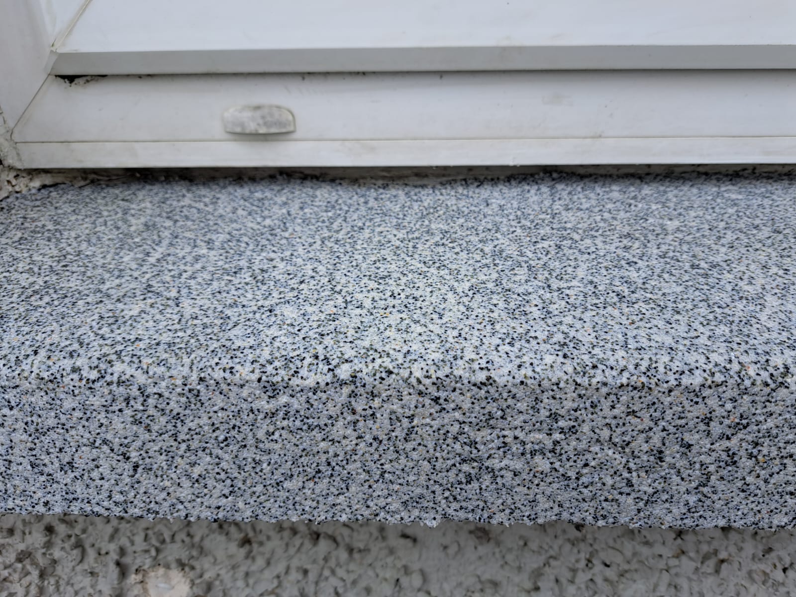 Close up Image of a Granite Window Sill created with Decomin Stone