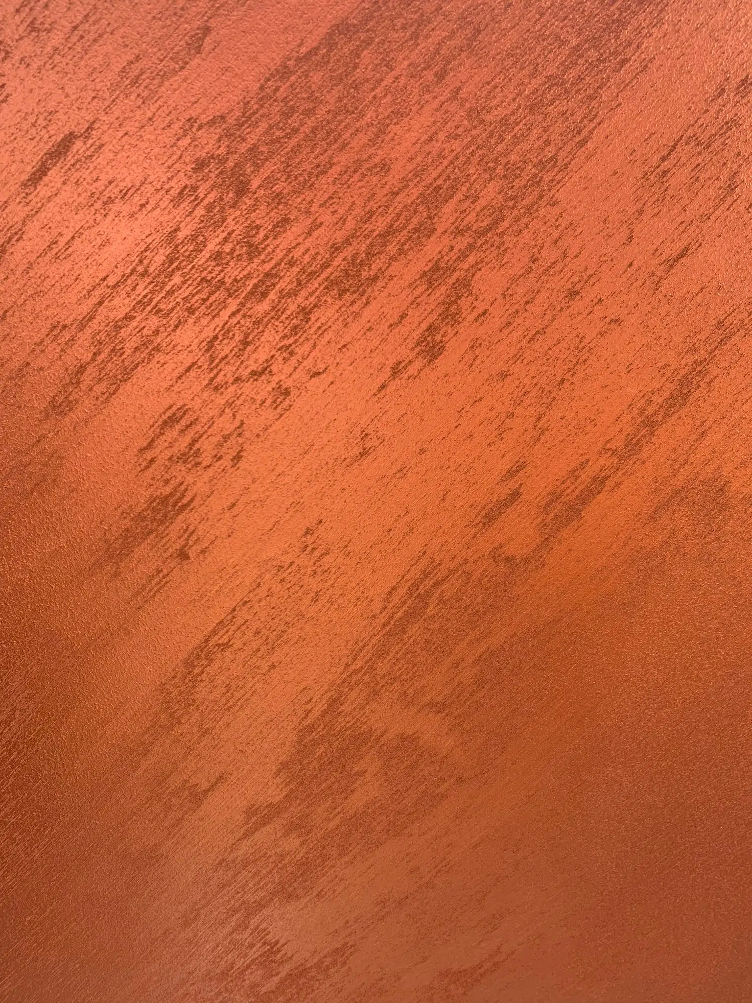 Close detail of a textured Fiesta Copper metallic finish