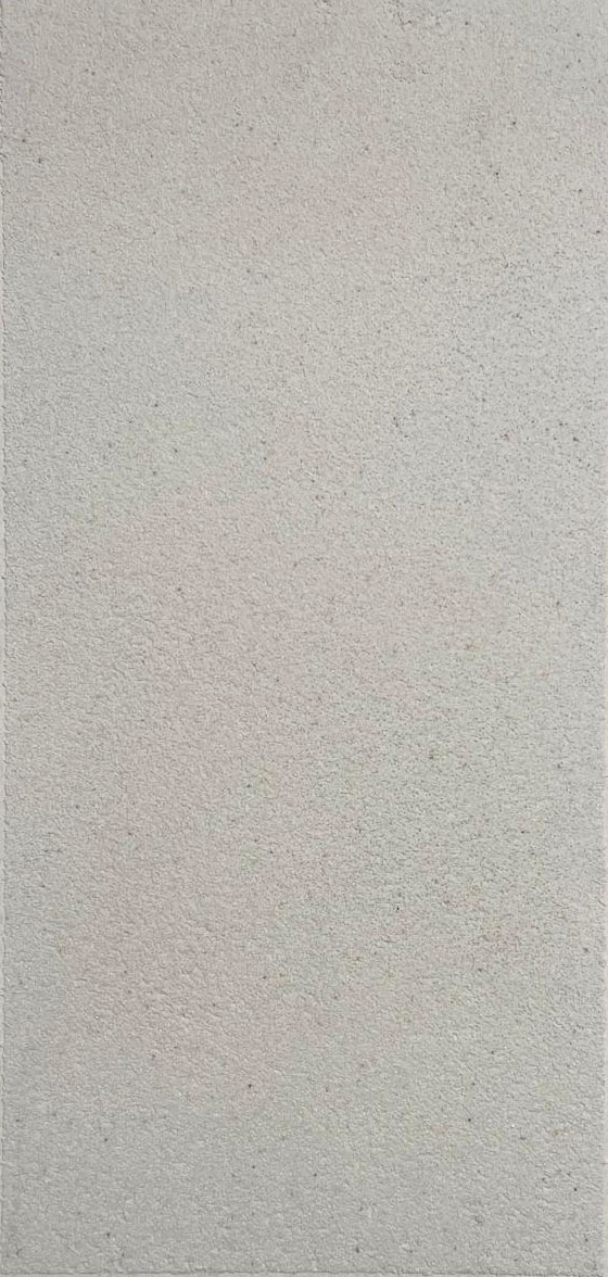 Close up image of a sample of white Decosill base colour