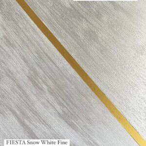 Image of the two texture options, one with fine grain and one with large grain of Decomin Fiesta Snow Art Metallic Art