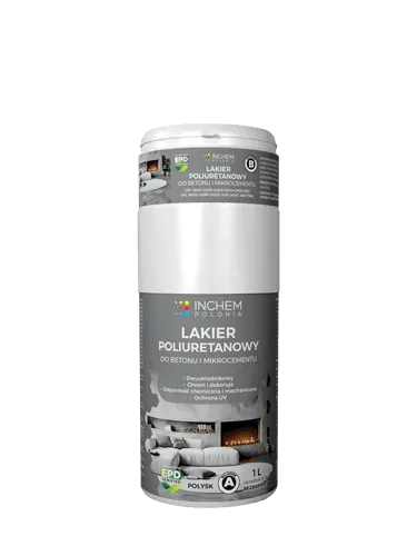 Inchem Polyurethane Concrete and Microcement Varnish 2K, 800 ml